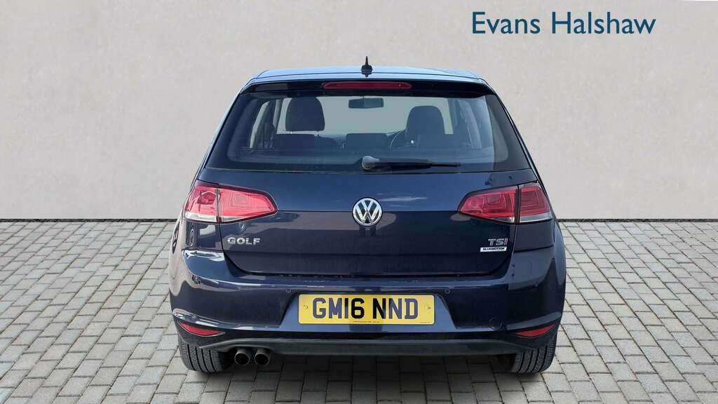 Volkswagen Golf 1.4 Tsi 125 Match Edition Dsg 2016 Blue #5