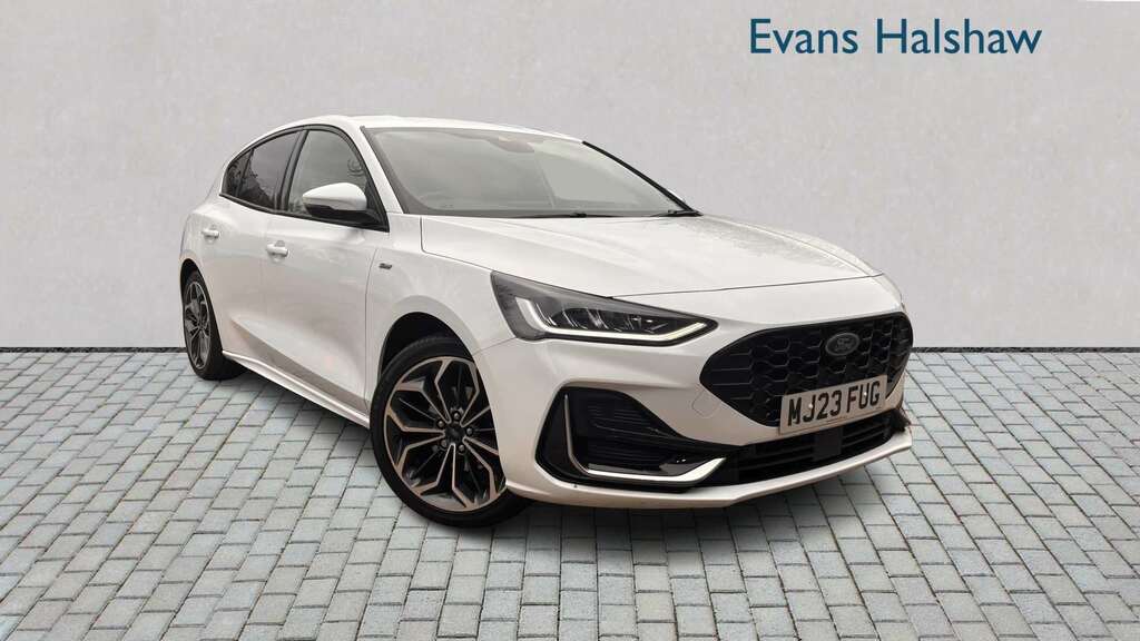 Ford Focus 1.0 Ecoboost Hybrid Mhev 155 St-line Vignale 2 White