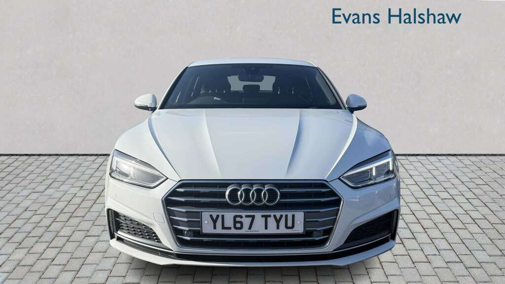 Audi A5 2.0 Tdi Ultra S Line S Tronic 2018 YL67TYU White #2