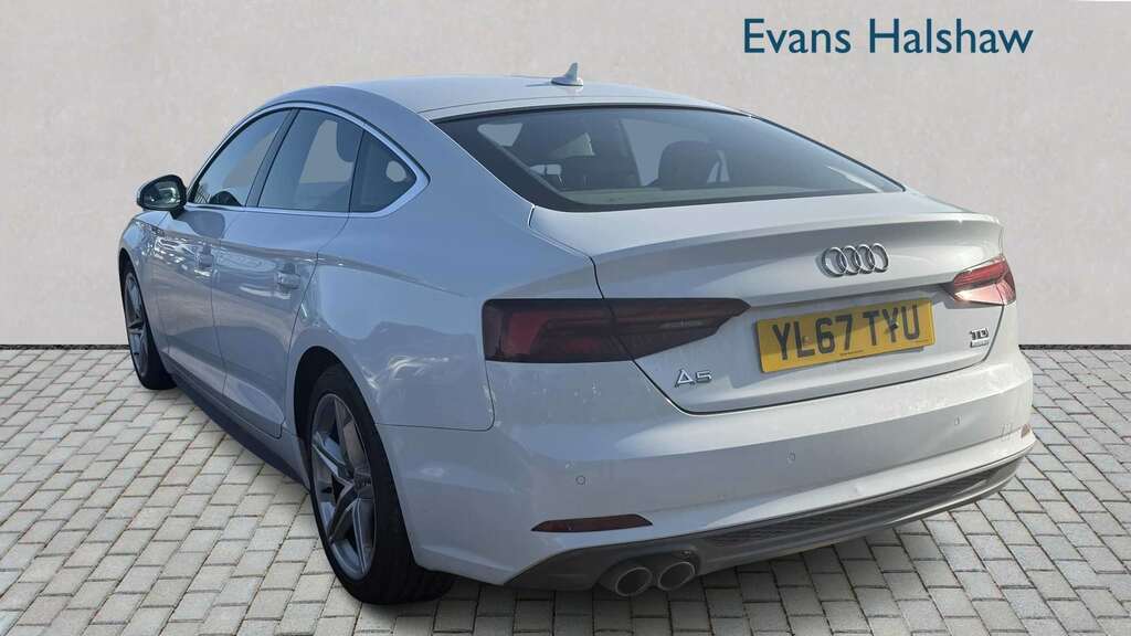 Audi A5 2.0 Tdi Ultra S Line S Tronic 2018 YL67TYU White #5