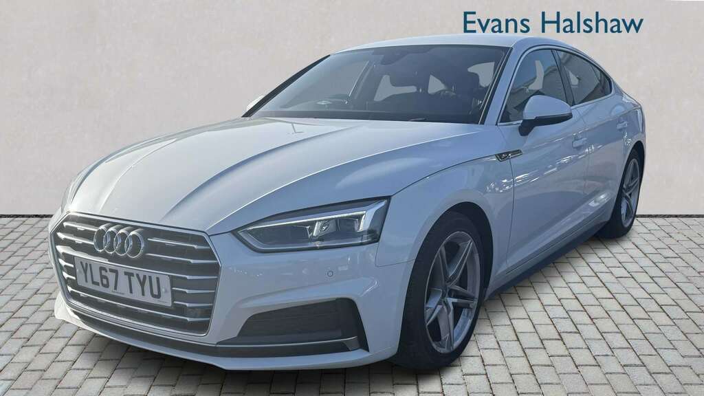 Audi A5 2.0 Tdi Ultra S Line S Tronic 2018 YL67TYU White #3