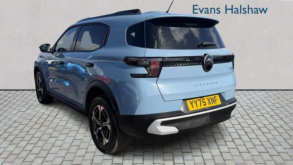 Citroen C3 Aircross 1.2 Turbo Plus 2025 YY75XNF Blue #4