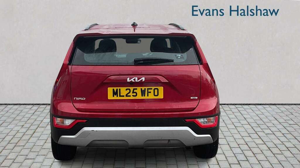Kia Niro 1.6 Gdi 127 Hybrid 2 Nav Dct 2025 ML25WFO Red #5