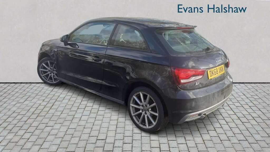 Audi A1 1.0 Tfsi S Line Nav 2018 DK68XKN Black #2