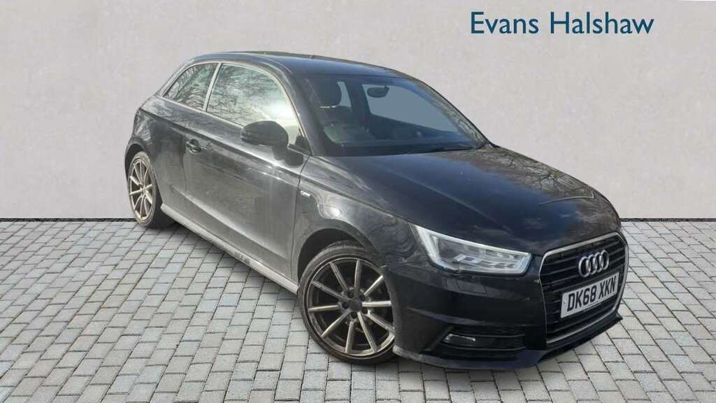 Audi A1 1.0 Tfsi S Line Nav 2018 Black