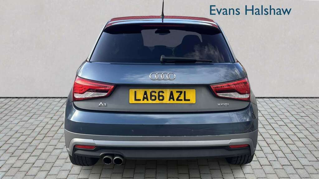 Audi A1 1.4 Tfsi 150 S Line S Tronic 2017 LA66AZL Blue #5