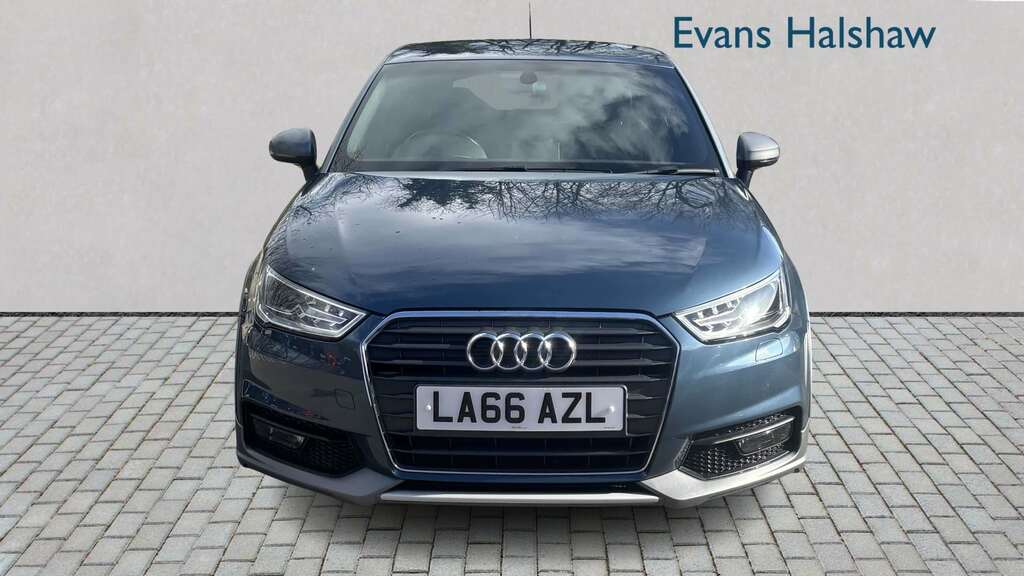 Audi A1 1.4 Tfsi 150 S Line S Tronic 2017 LA66AZL Blue #4