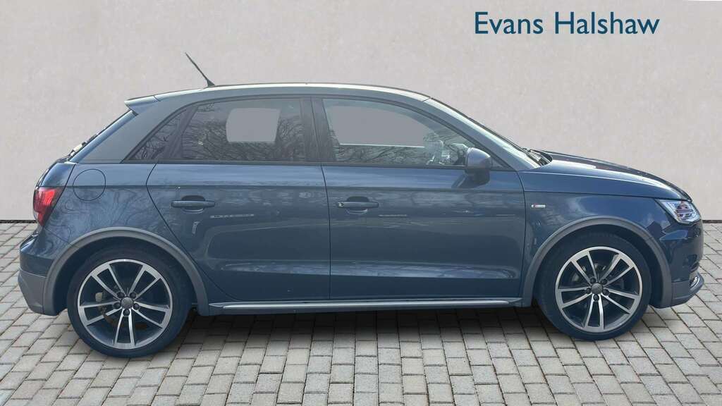 Audi A1 1.4 Tfsi 150 S Line S Tronic 2017 LA66AZL Blue #3