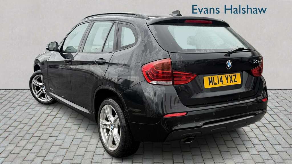 BMW X1 Sdrive 20D M Sport 2014 ML14YXZ Black #2