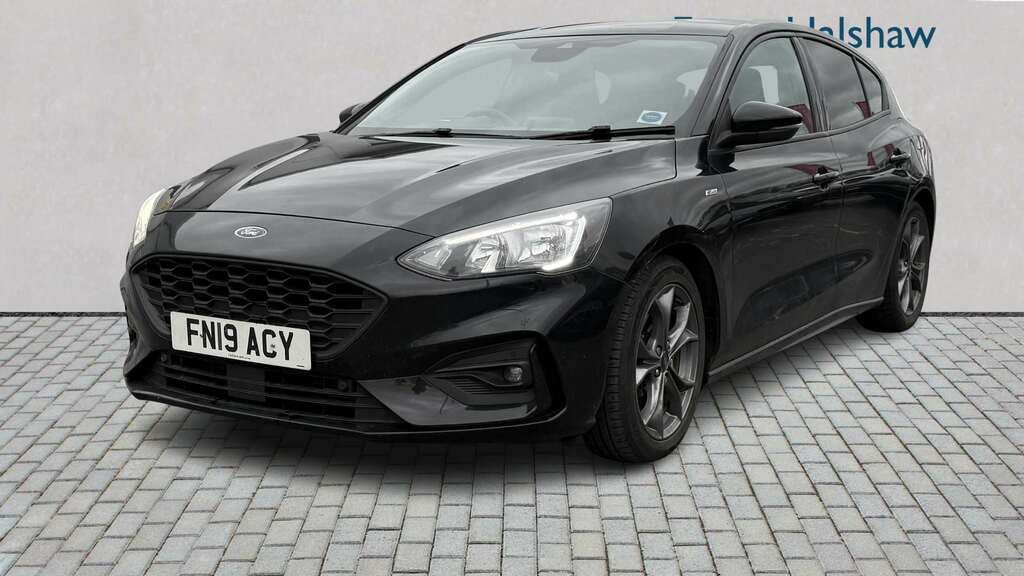 Ford Focus 1.0 Ecoboost 125 St-line 2019 FN19ACY Black #2