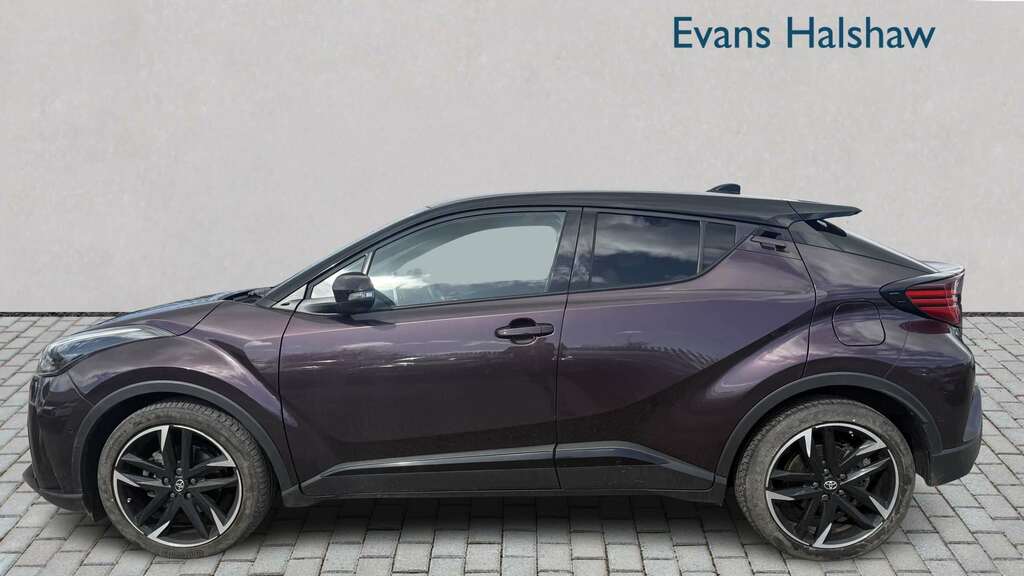 Toyota C-Hr 1.8 Hybrid Gr Sport Cvt 2023 BN72YZF Purple #4