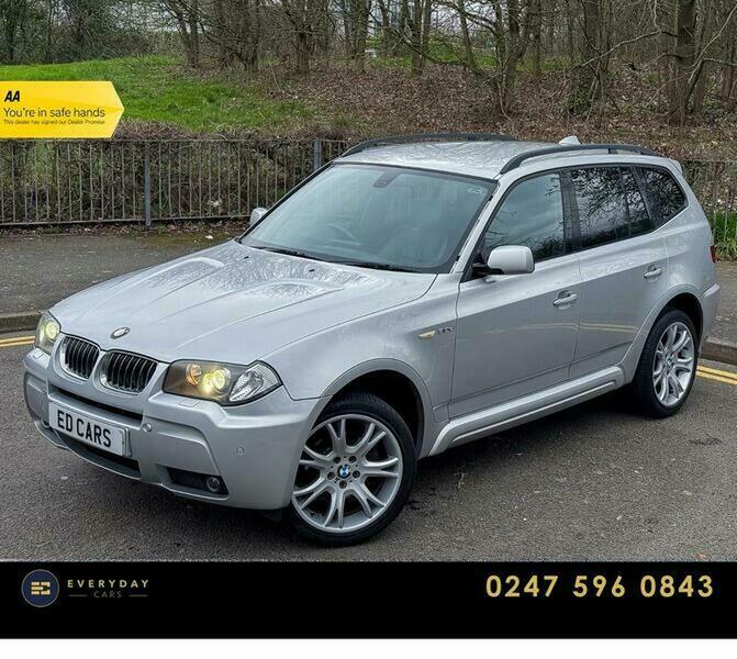 BMW X3 3.0D M Sport Suv Silver