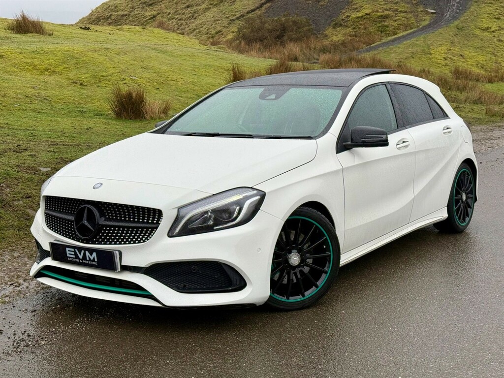 Mercedes-Benz A Class 2.1 D Motorsport Edition Premium 7G-dct Euro 6 EX66NJZ White #4