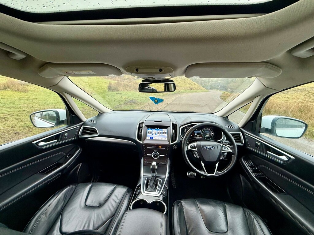 Ford S-Max 2.0 Tdci Titanium Sport Powershift Euro 6 Ss EF16OZM White #6