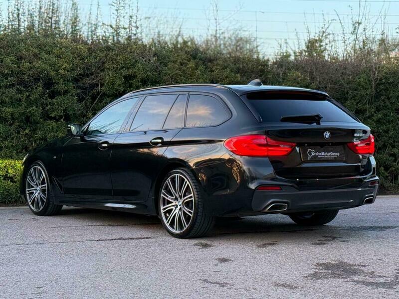 BMW 5 Series 2.0 520D M Sport SM18CON Black #4
