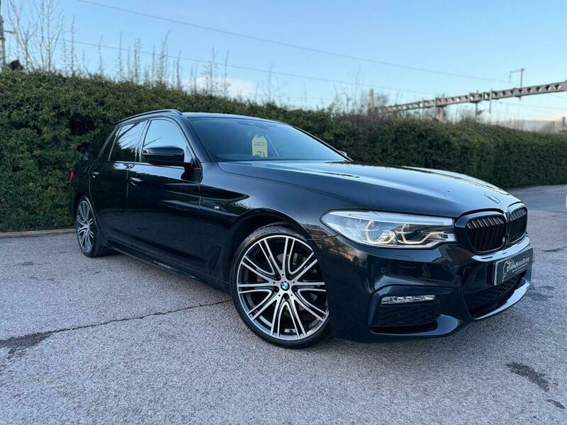 BMW 5 Series 2.0 520D M Sport SM18CON Black #5