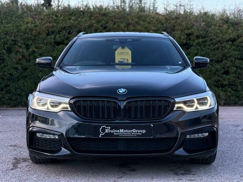 BMW 5 Series 2.0 520D M Sport SM18CON Black #2