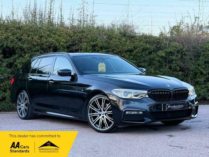 BMW 5 Series 2.0 520D M Sport Black