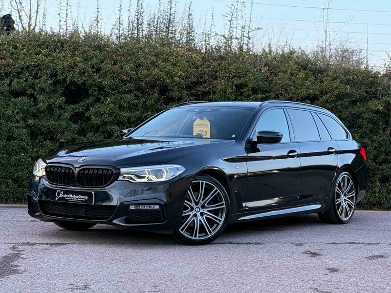 BMW 5 Series 2.0 520D M Sport SM18CON Black #3