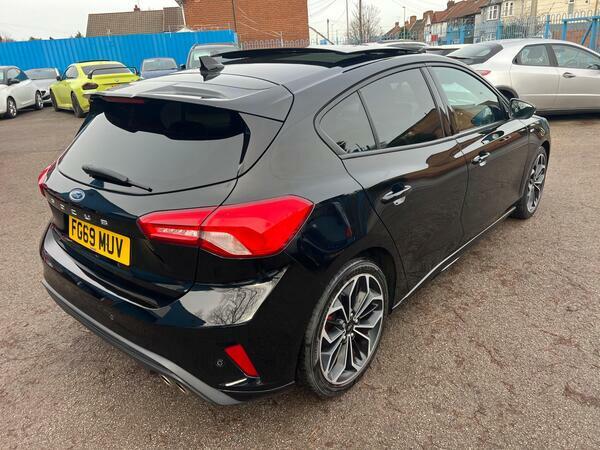 Ford Focus 1.0T Ecoboost St-line X Euro 6 Ss FG69MUV Black #3