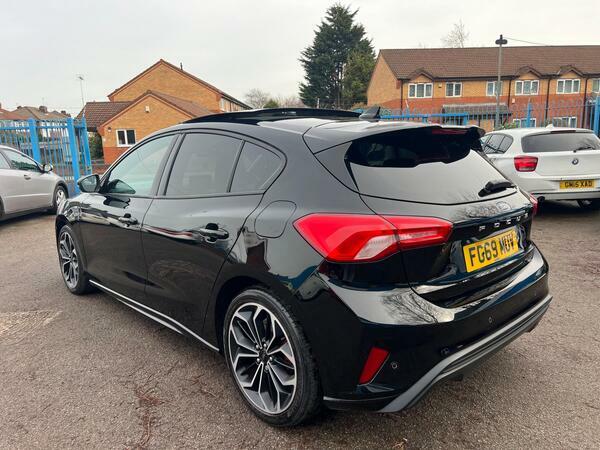 Ford Focus 1.0T Ecoboost St-line X Euro 6 Ss FG69MUV Black #6