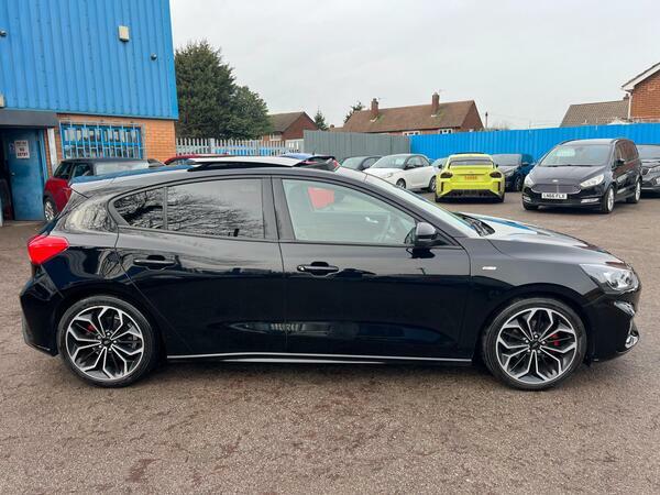 Ford Focus 1.0T Ecoboost St-line X Euro 6 Ss FG69MUV Black #2