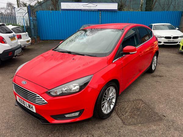 Ford Focus 1.0T Ecoboost Zetec Edition Euro 6 Ss Red #4