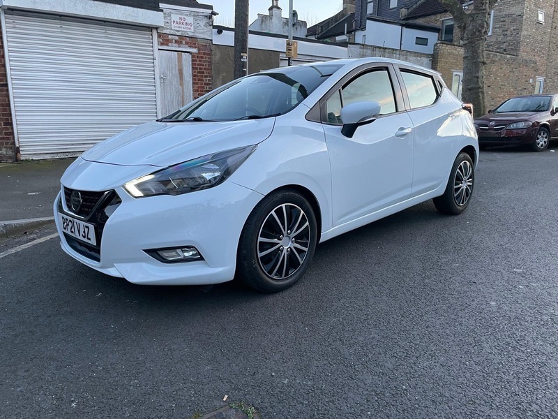 Nissan Micra 1.0 Ig-t Acenta Hatchback BP21VJZ White #5