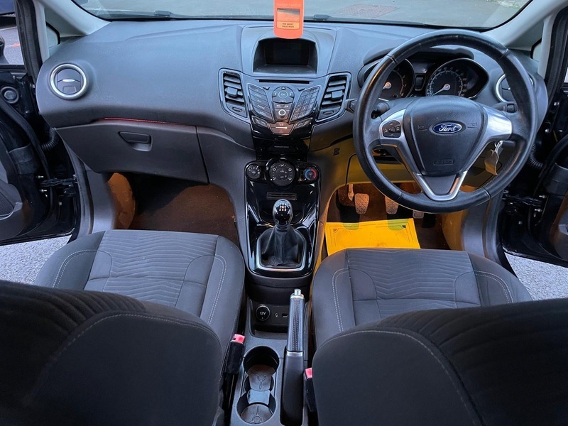 Ford Fiesta 1.25 Zetec Hatchback GJ65XLX Black #5