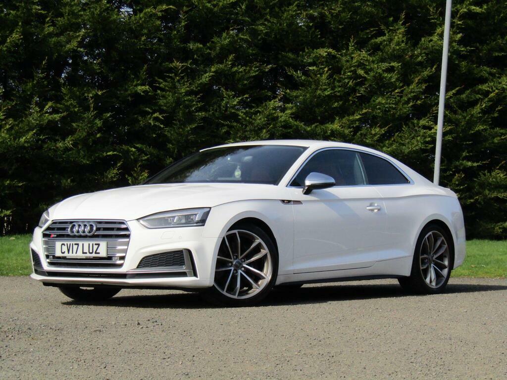 Audi S5 3.0 Tfsi V6 Coupe CV17LUZ White #3