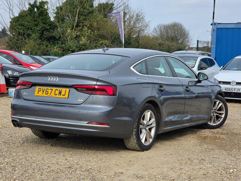 Audi A5 Hatchback 2.0 Tdi Ultra Sport Sportback Euro 6 S PY67CWJ Grey #3
