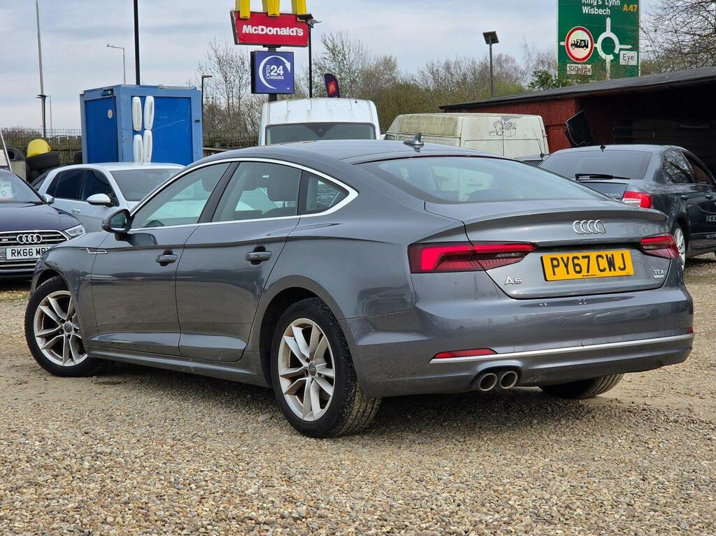 Audi A5 Hatchback 2.0 Tdi Ultra Sport Sportback Euro 6 S PY67CWJ Grey #4
