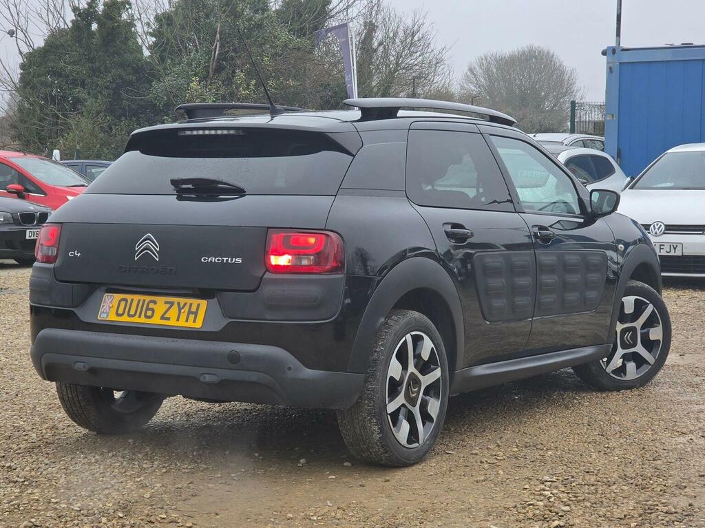Citroen C4 Cactus Hatchback 1.6 Bluehdi Flair Euro 6 201616 OU16ZYH Black #3