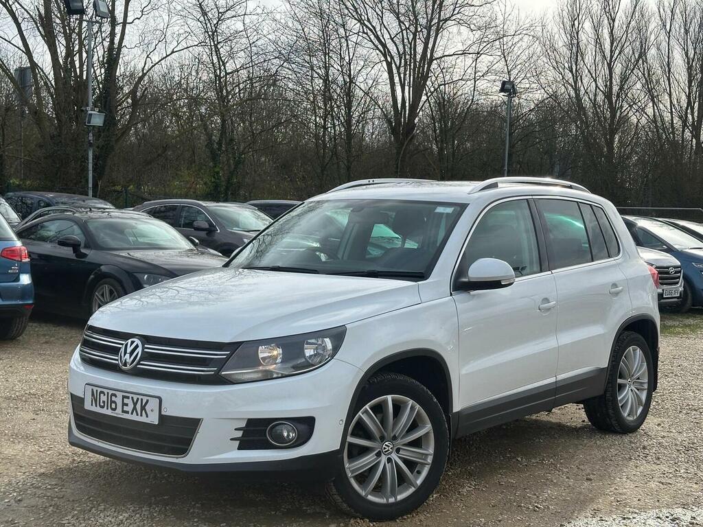 Volkswagen Tiguan Suv 2.0 Tdi Bluemotion Tech Match Edition Dsg 4Wd NG16EXK White #2