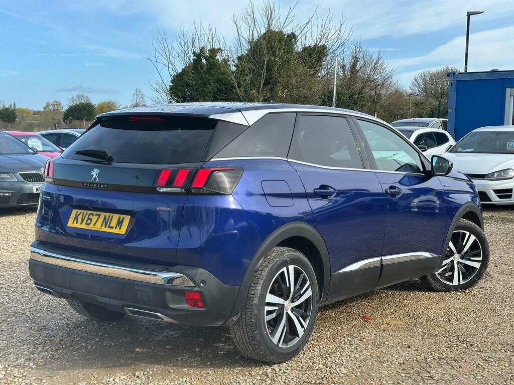 Peugeot 3008 Suv 1.6 Bluehdi Gt Line Euro 6 Ss 201767 KV67NLM Blue #3