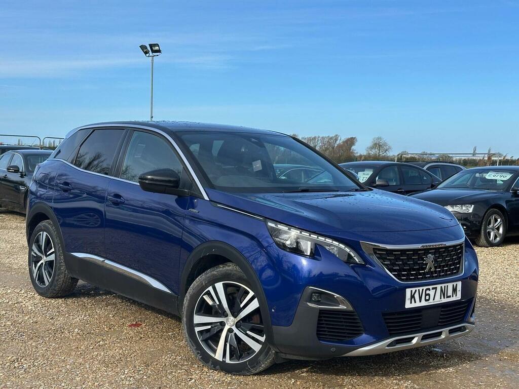Peugeot 3008 Suv 1.6 Bluehdi Gt Line Euro 6 Ss 201767 Blue