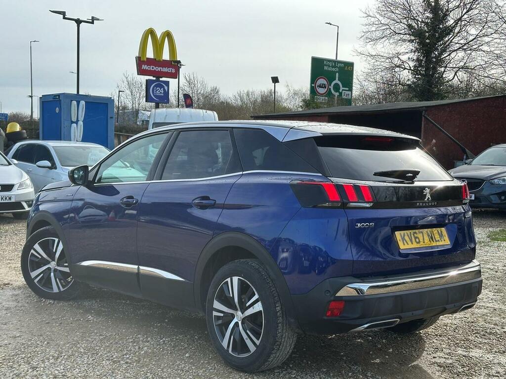 Peugeot 3008 Suv 1.6 Bluehdi Gt Line Euro 6 Ss 201767 KV67NLM Blue #4