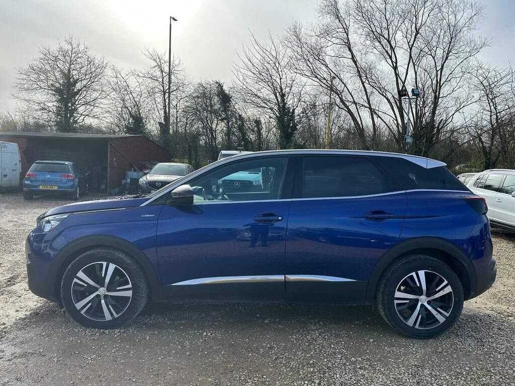 Peugeot 3008 Suv 1.6 Bluehdi Gt Line Euro 6 Ss 201767 KV67NLM Blue #6