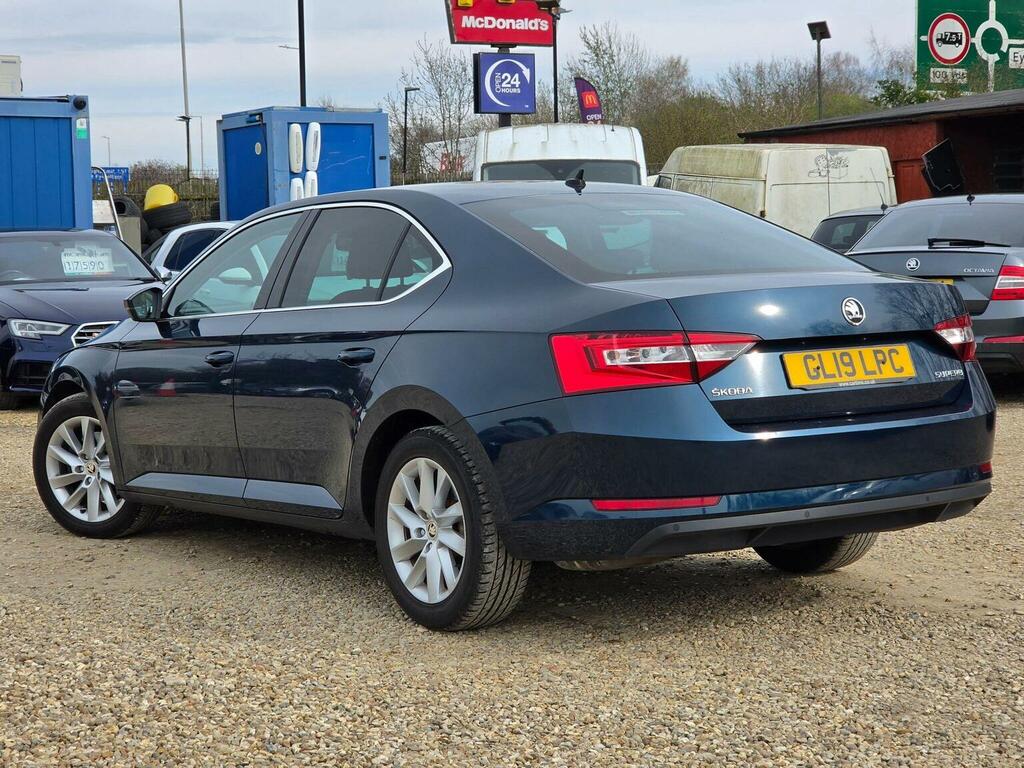 Skoda Superb Hatchback 1.5 Tsi Act Se Technology Euro 6 Ss 5 GL19LPC Blue #4