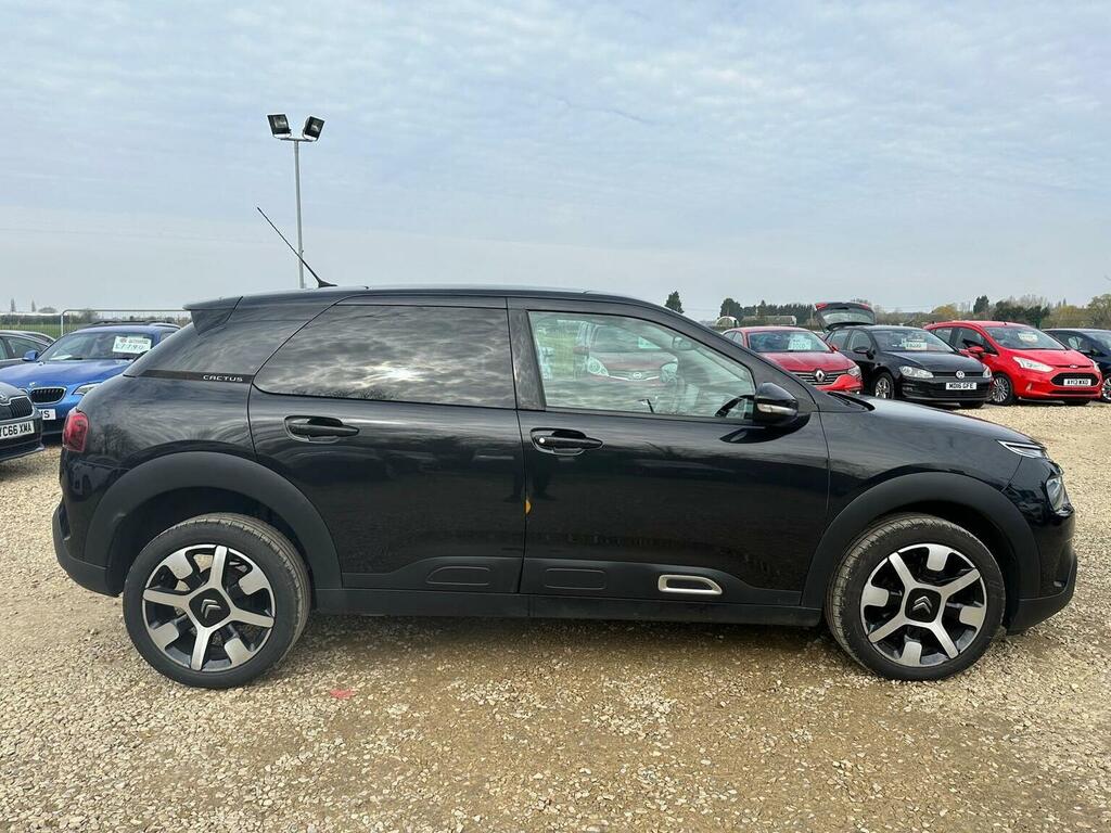 Citroen C4 Cactus Hatchback 1.5 Bluehdi Flair Euro 6 Ss 2019 KO68JXY Black #5