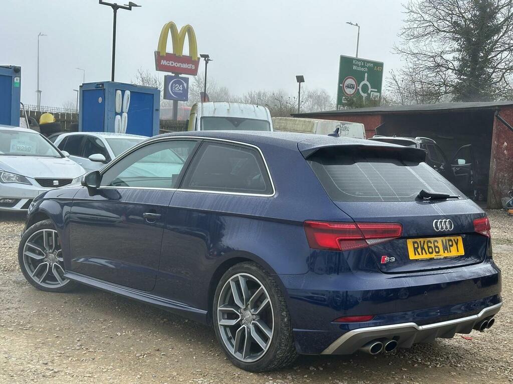 Audi S3 Hatchback 2.0 Tfsi S Tronic Quattro Euro 6 Ss 3 RK66MPY Blue #4