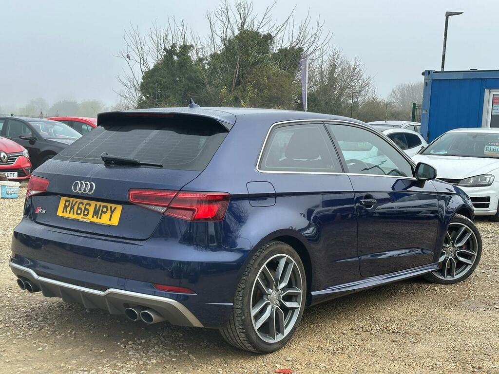 Audi S3 Hatchback 2.0 Tfsi S Tronic Quattro Euro 6 Ss 3 RK66MPY Blue #3
