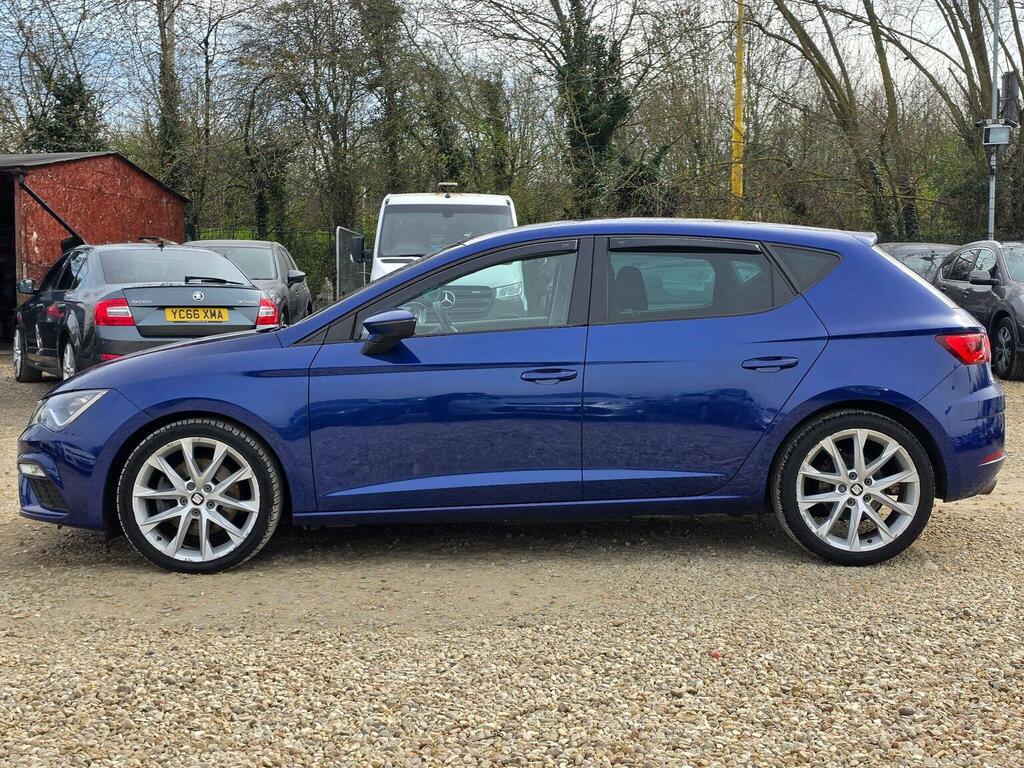 Seat Leon Hatchback 1.5 Tsi Evo Fr Sport Dsg Euro 6 Ss LP19FJO Blue #6