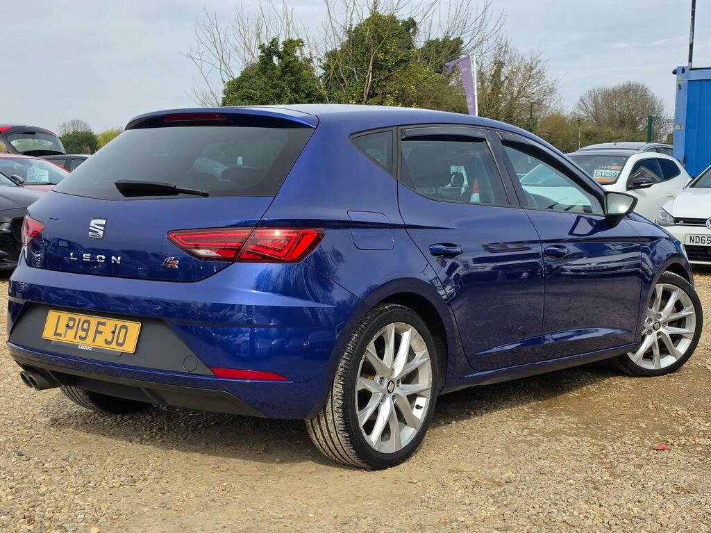 Seat Leon Hatchback 1.5 Tsi Evo Fr Sport Dsg Euro 6 Ss LP19FJO Blue #3