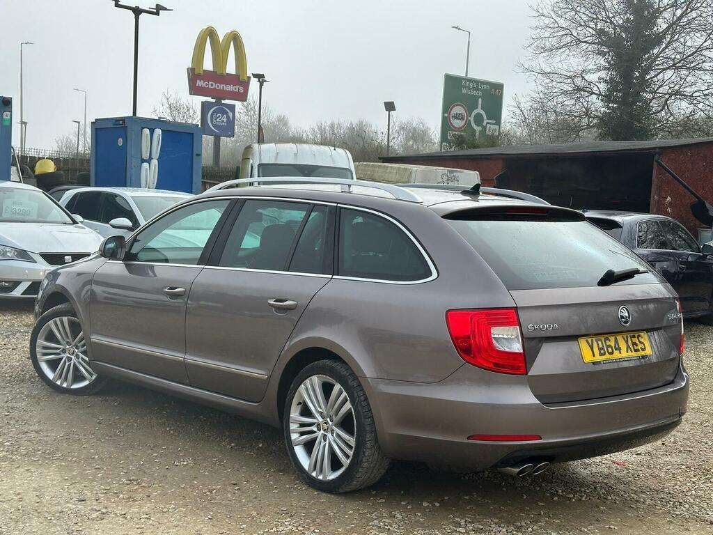 Skoda Superb Estate 2.0 Tdi Elegance Dsg Euro 5 Ss 2014 Purple #4