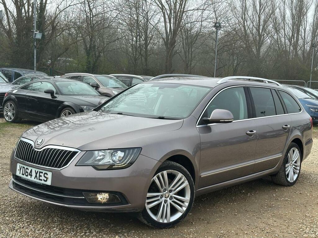 Skoda Superb Estate 2.0 Tdi Elegance Dsg Euro 5 Ss 2014 Purple #2