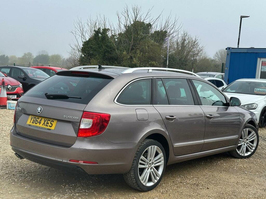 Skoda Superb Estate 2.0 Tdi Elegance Dsg Euro 5 Ss 2014 Purple #3