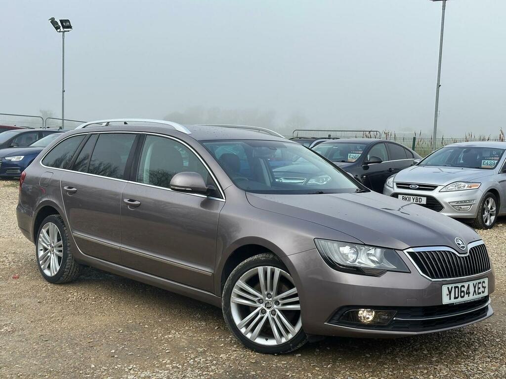 Skoda Superb Estate 2.0 Tdi Elegance Dsg Euro 5 Ss 2014 Purple