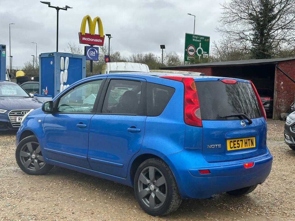 Nissan Note Hatchback 1.6 16V Tekna Euro 4 200757 CE57HTN Blue #4