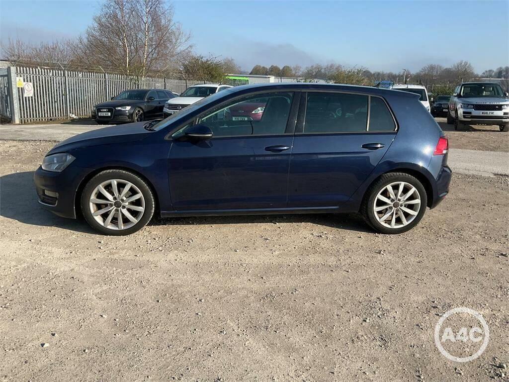 Volkswagen Golf Hatchback 1.4 Tsi Bluemotion Tech Act Gt Dsg Euro BK14UGE Blue #4